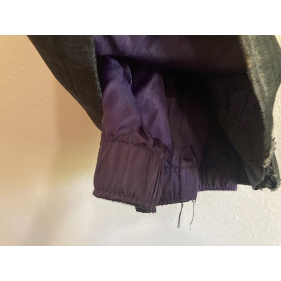 Aperture Technical Outerwear Waterproof Women Size Small Snow Pants Black Purple - Picture 7 of 14